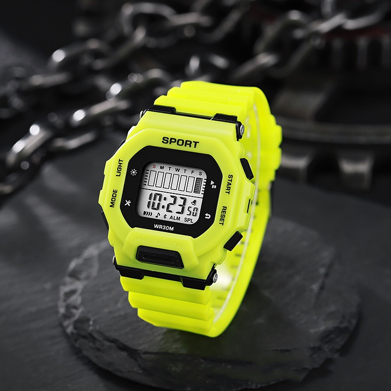 Outdoor Adventure Sports - 남자 스포츠 시계 방수 LED 디지털