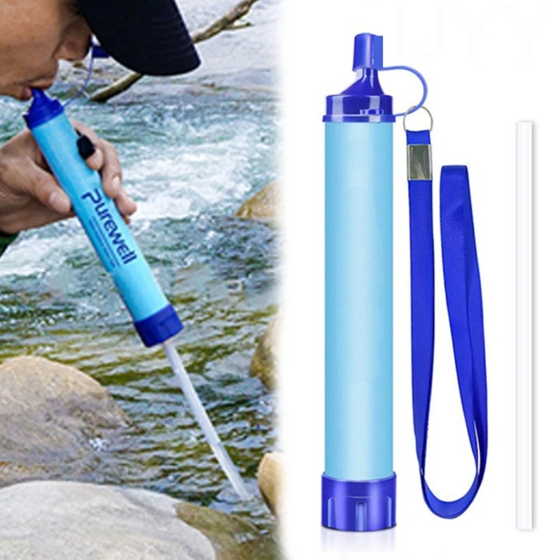 Outdoor Adventure Backpack - 백패킹 휴대용 물 필터 빨대 비상용