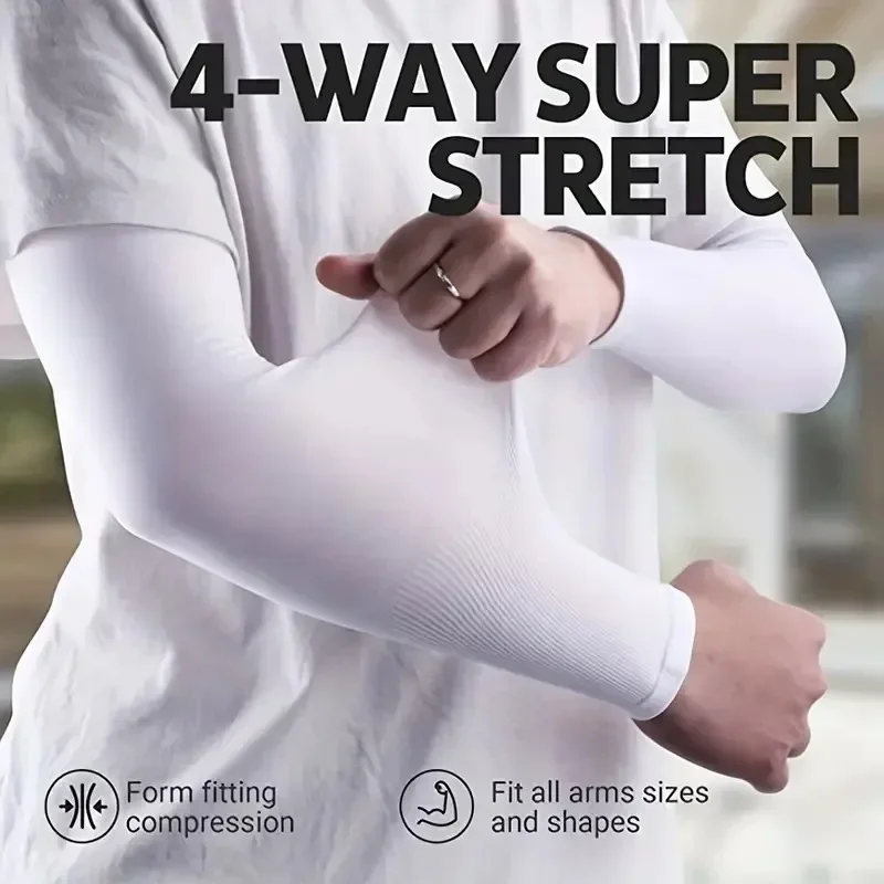 Outdoor Adventure Sports - 통기성 자외선 차단 슬리브 3쌍 -