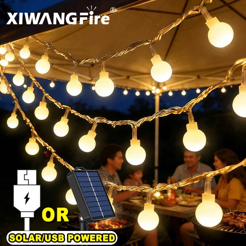 3-10M 태양광/USB/배터리 스트링 조명, 요정 글 - Outdoor Adventure Trips 리뷰 및 가격