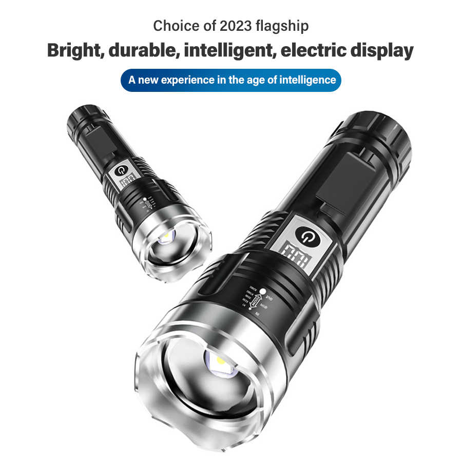 고출력 200000LM LED 손전등 내장 배터리 타입 - Outdoor Adventure Trips 리뷰 및 가격