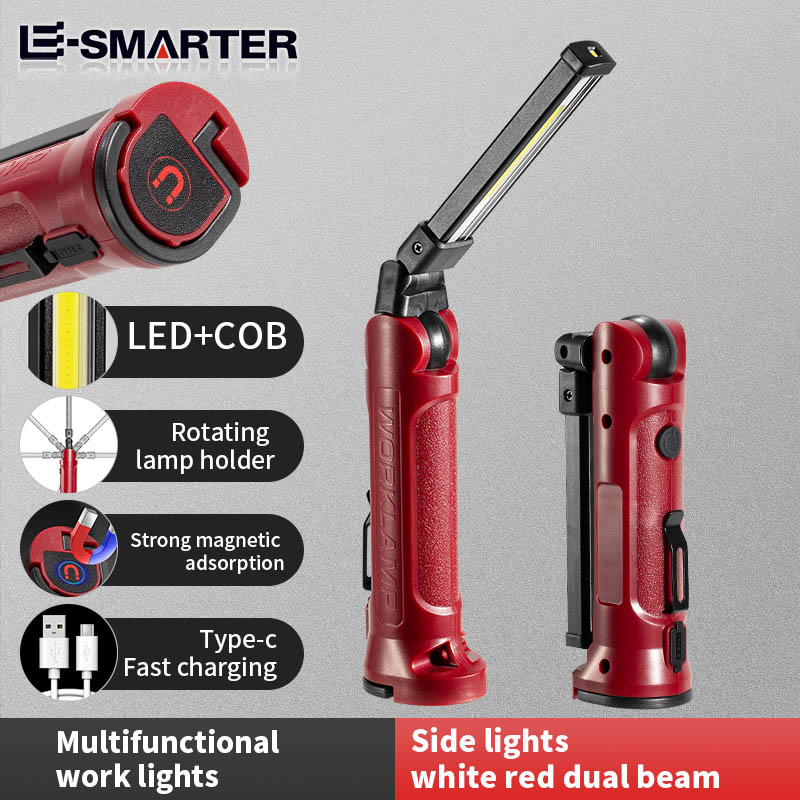 COB LED 작업 조명 충전식 접이식 손전등 야외 캠 - Outdoor Adventure Trips 리뷰 및 가격
