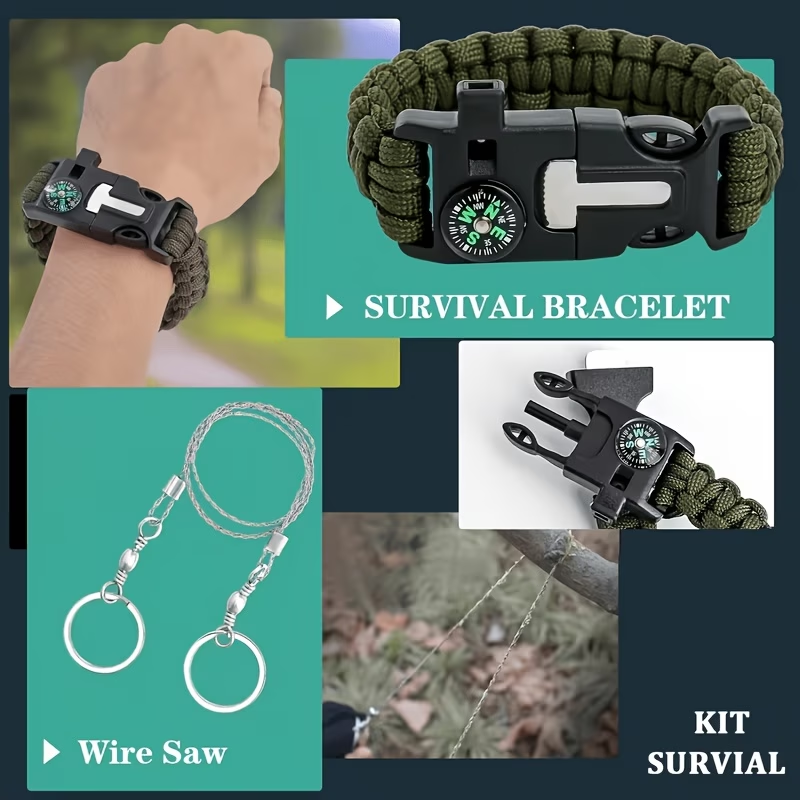 242종 생존 키트 - 야외 모험 여행 캠핑 스포츠 사 - Outdoor Adventure Sports 리뷰 및 가격